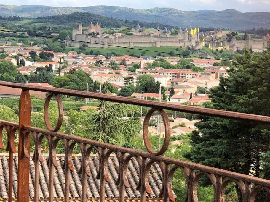 Maison De Charme Avec Vue Sur La Cite Medievale. 卡尔卡松 外观 照片